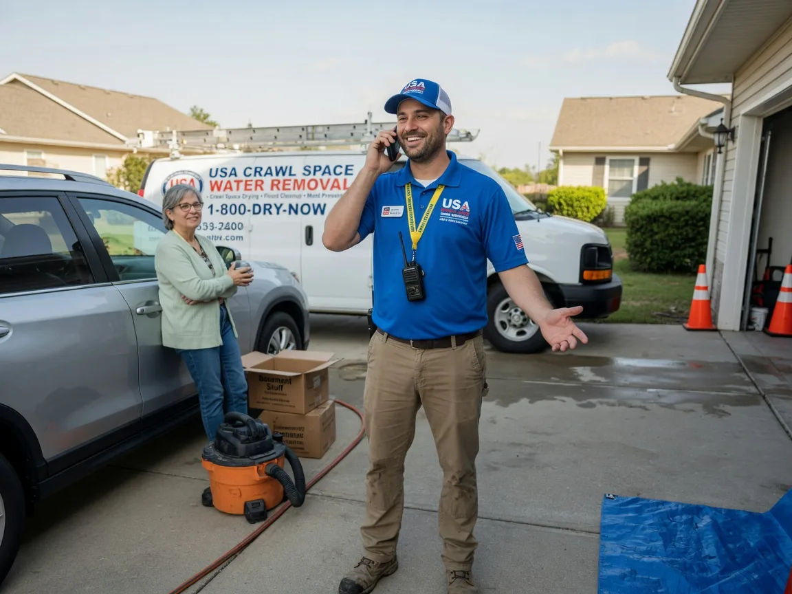 Crawl Space Water Removal Collierville, TN FAQs
